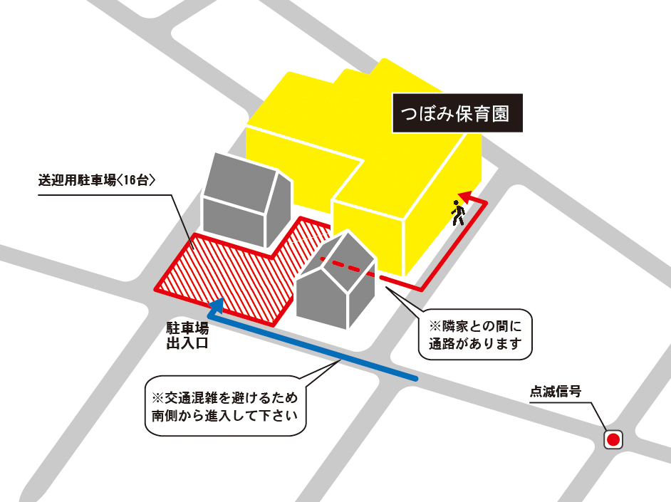 交通機関、駐車場情報