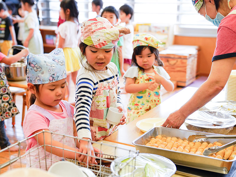 ３歳から５歳まで